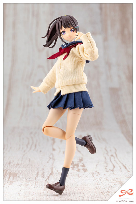 創彩少女庭園 きるプラ 結城まどか[桃桜高校・冬服] 1/10 プラモデル
