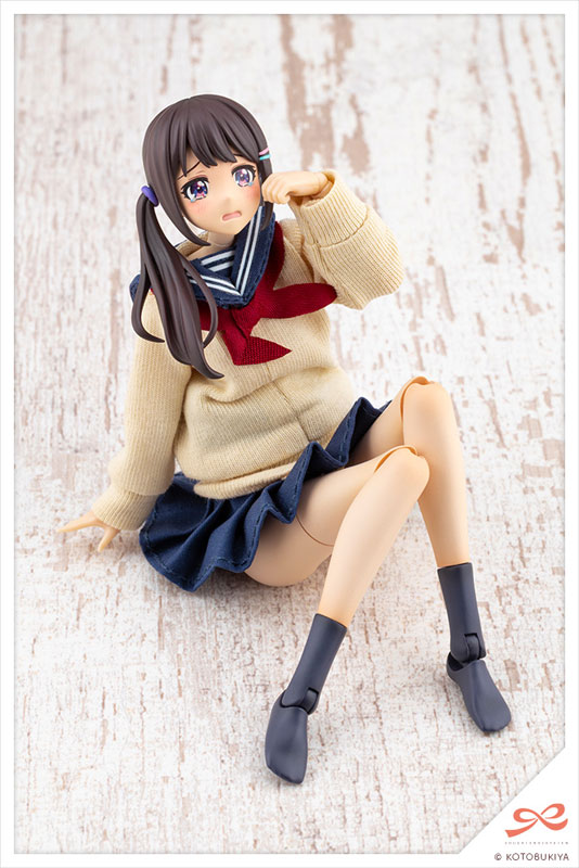 創彩少女庭園 きるプラ 結城まどか[桃桜高校・冬服] 1/10 プラモデル