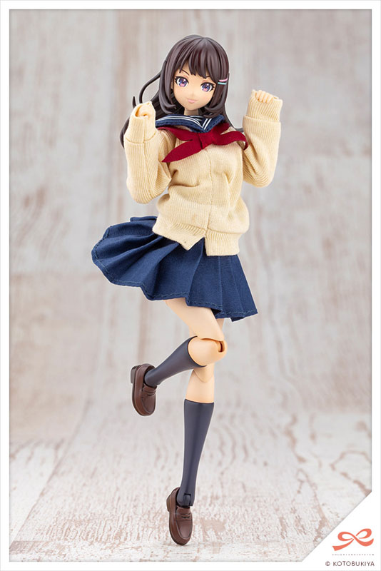 創彩少女庭園 きるプラ 結城まどか[桃桜高校・冬服] 1/10 プラモデル