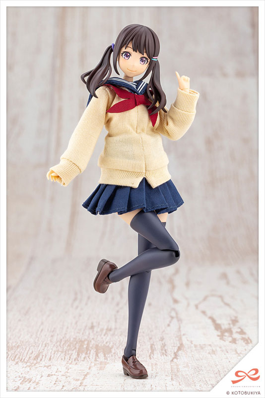創彩少女庭園 きるプラ 結城まどか[桃桜高校・冬服] 1/10 プラモデル