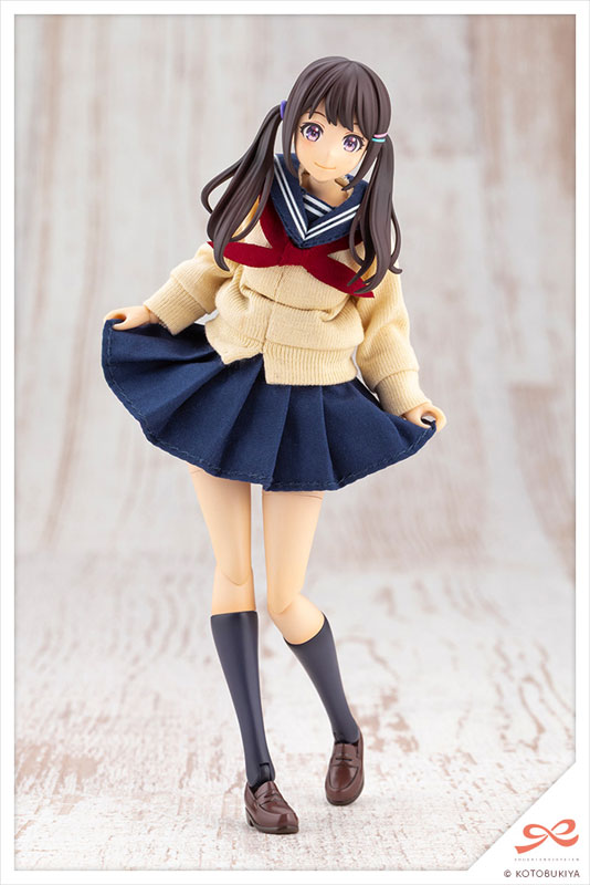 創彩少女庭園 きるプラ 結城まどか[桃桜高校・冬服] 1/10 プラモデル