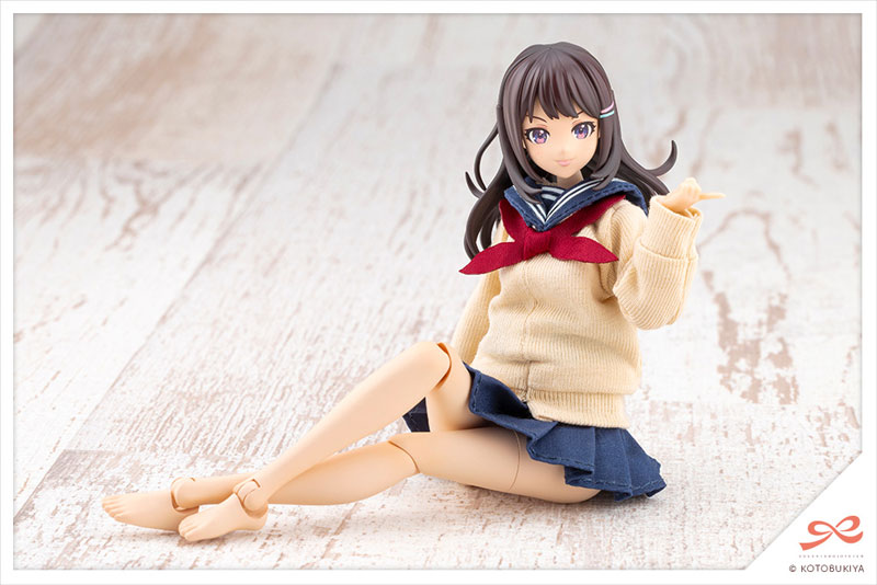 創彩少女庭園 きるプラ 結城まどか[桃桜高校・冬服] 1/10 プラモデル