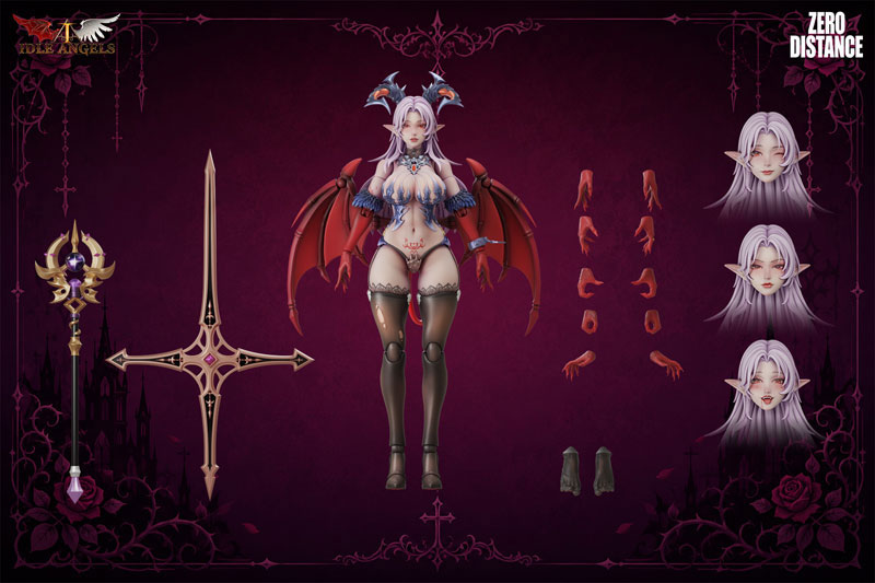 堕天使 ルシファー 1/12スケール可動フィギュア 通常版