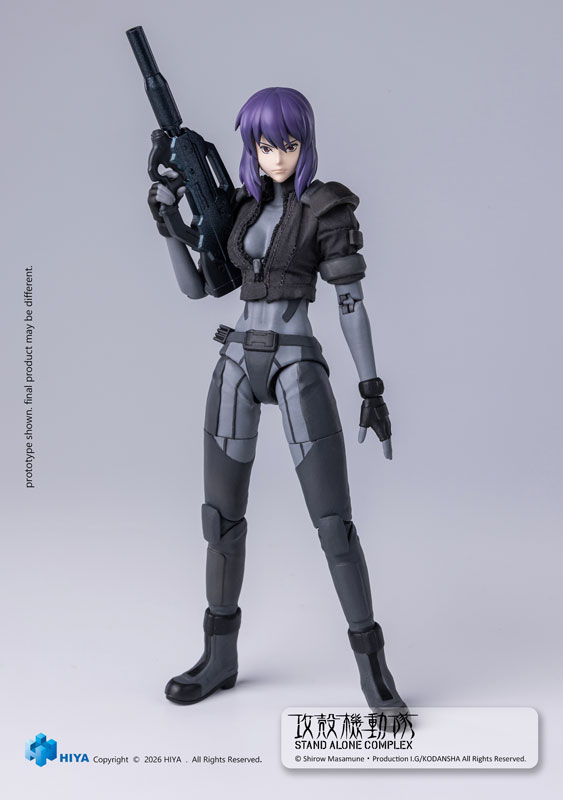 攻殻機動隊 STAND ALONE COMPLEX 1/12 アクションフィギュア 草薙素子 バトルスーツVer.