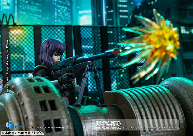 攻殻機動隊 STAND ALONE COMPLEX 1/12 アクションフィギュア 草薙素子 バトルスーツVer.