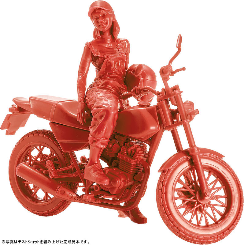 PLAMAX MF-103 Rider’s portrait Honda FTR 223 レッド 1/20 プラモデル