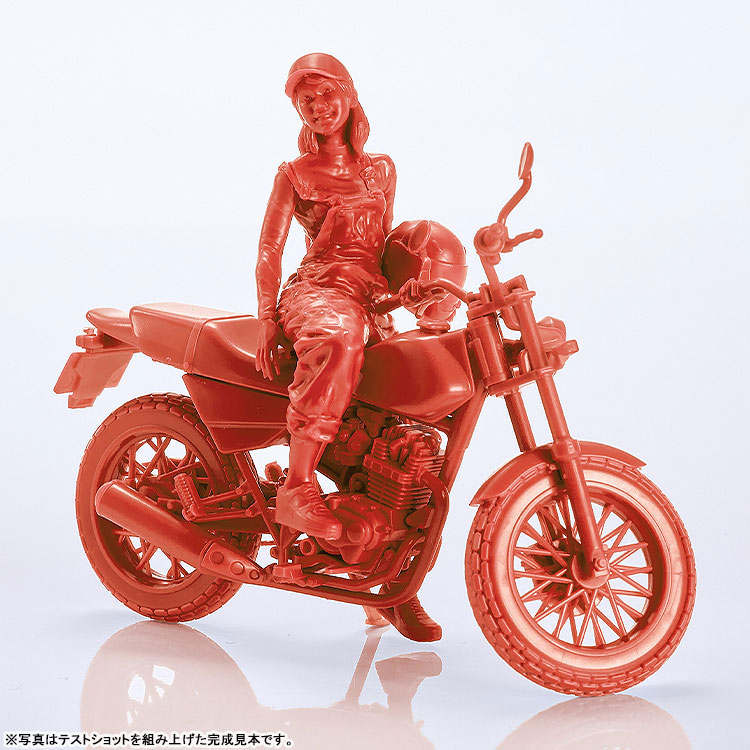 PLAMAX MF-103 Rider’s portrait Honda FTR 223 レッド 1/20 プラモデル