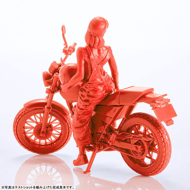 PLAMAX MF-103 Rider’s portrait Honda FTR 223 レッド 1/20 プラモデル