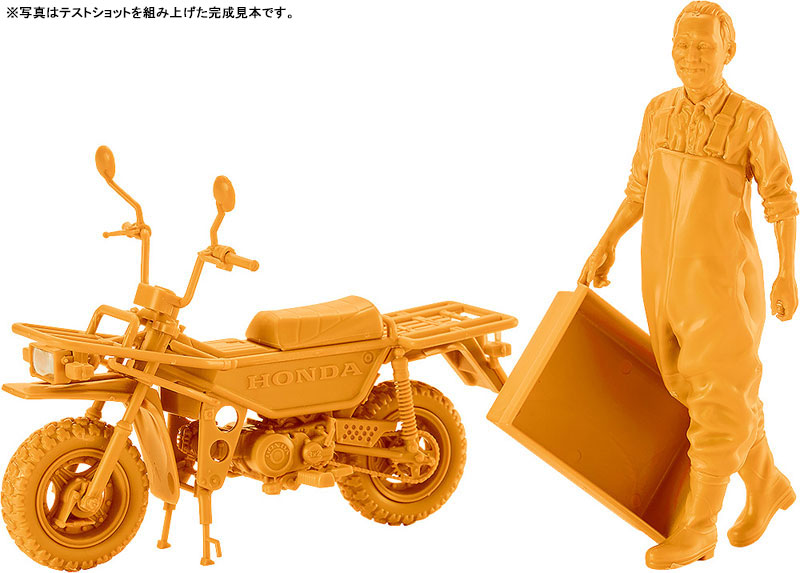 PLAMAX MF-104 Rider’s portrait Honda MOTRA イエロー 1/20 プラモデル
