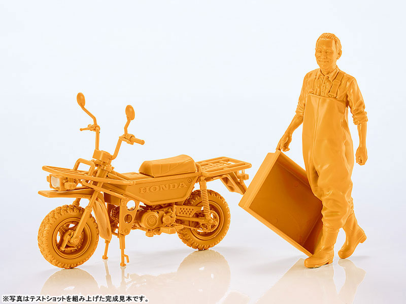 PLAMAX MF-104 Rider’s portrait Honda MOTRA イエロー 1/20 プラモデル