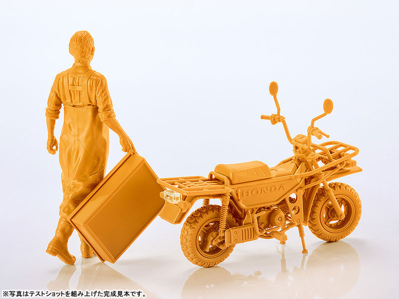 PLAMAX MF-104 Rider’s portrait Honda MOTRA イエロー 1/20 プラモデル