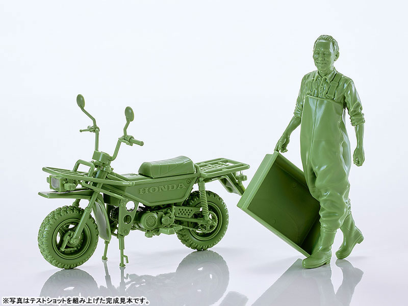 PLAMAX MF-104 Rider’s portrait Honda MOTRA グリーン 1/20 プラモデル