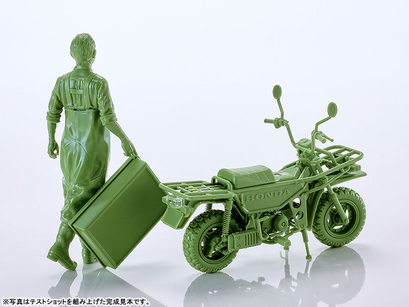 PLAMAX MF-104 Rider’s portrait Honda MOTRA グリーン 1/20 プラモデル