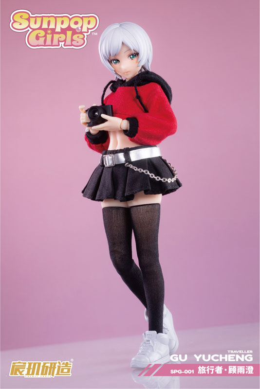 特典】SUNPOP GIRL/SPG-001 顧雨澄 1/12 完成品アクションフィギュア