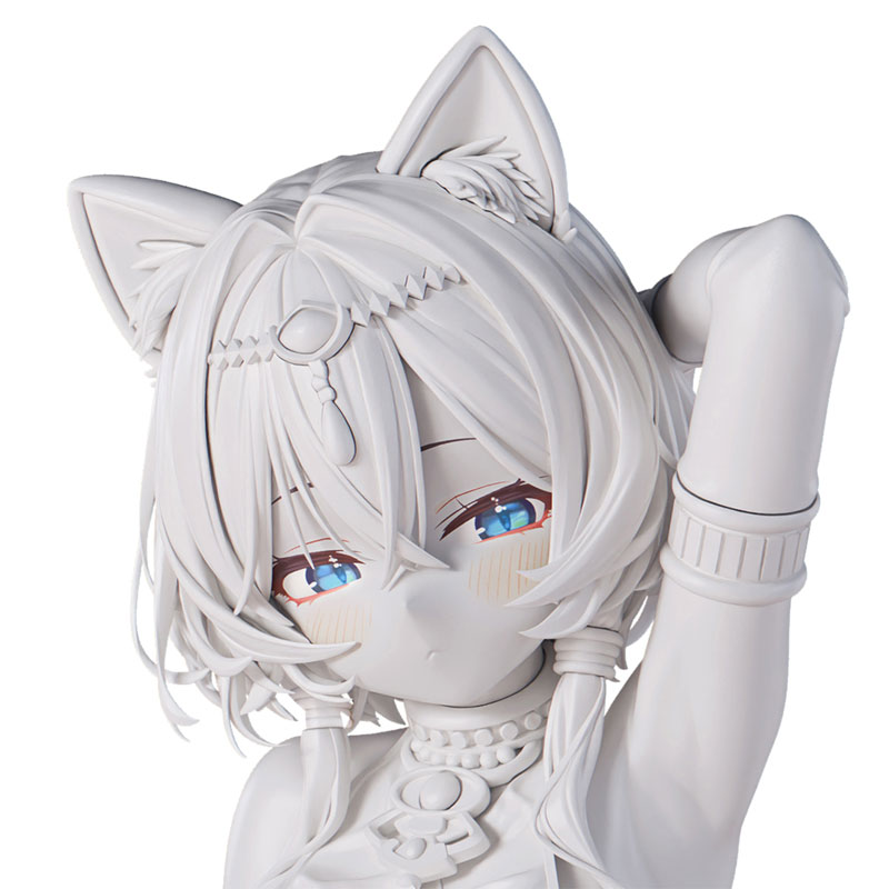 褐色猫娘 マウ 1/6 未塗装出力品 ガレージキット