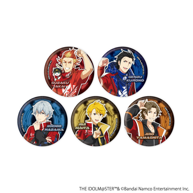 缶バッジ「アイドルマスター SideM」20/サイバーパンクver. 描き下ろし