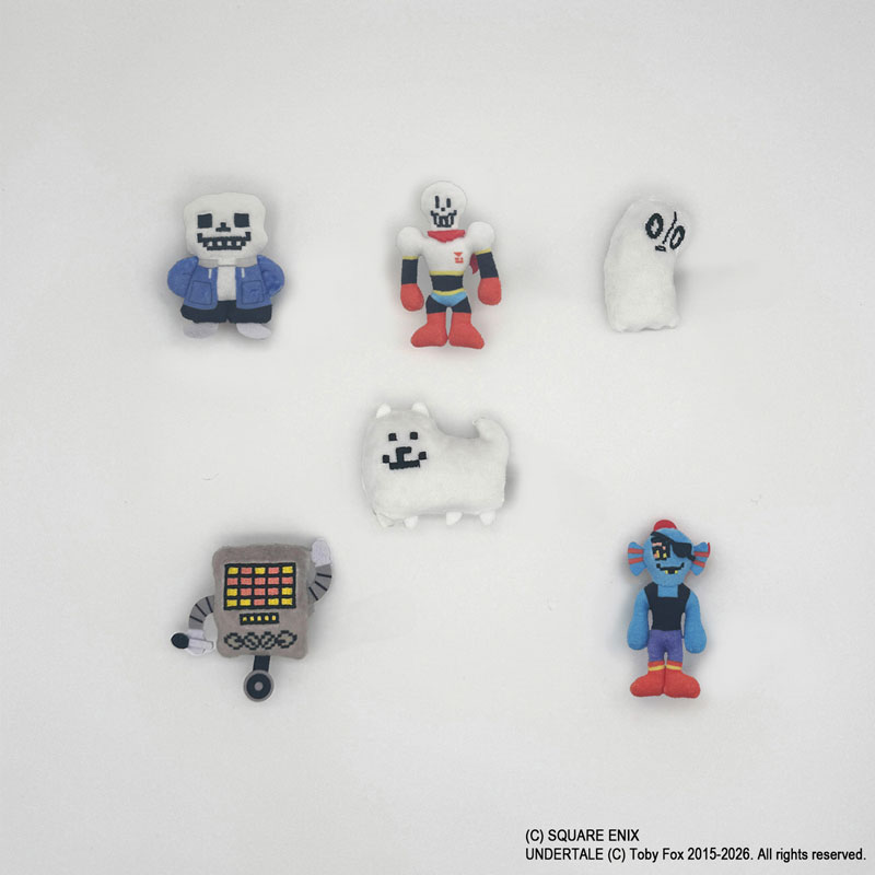 UNDERTALE Magnet Mascot Collection 6個入りBOX[スクウェア