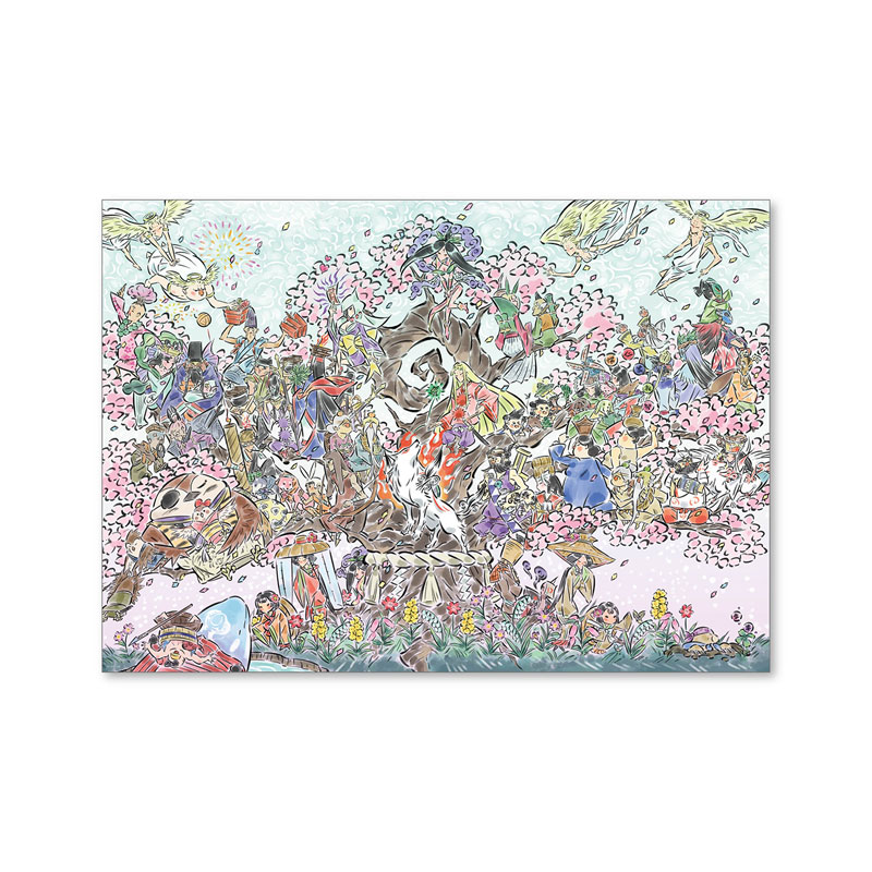 大神20周年記念 復刻アート企画 B2ポスター ～島崎麻里 作 大神12周年