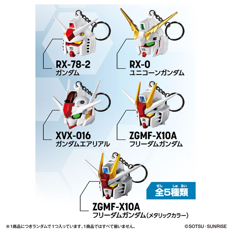SDガンダムヘッドキーチェーン 9個入りBOX[バンダイ]《在庫切れ》