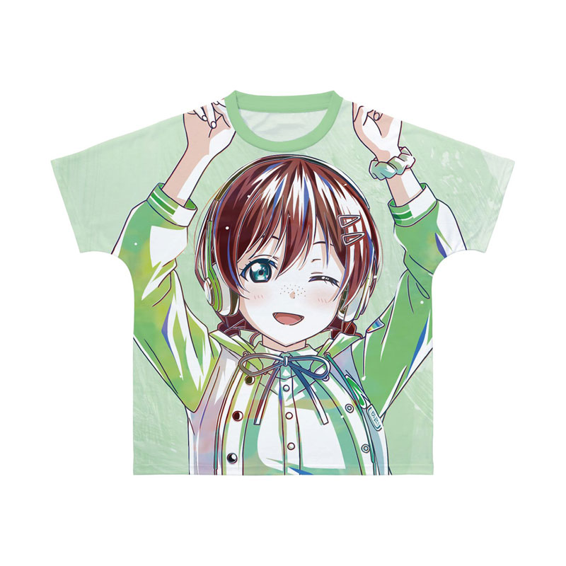 ラブライブ!虹ヶ咲学園スクールアイドル同好会 描き下ろし エマ・ヴェルデ ミラクル STAY TUNE! Ani-Art フルグラフィックTシャツ XS《09月予約》 GOODS-04800283_01.jpg
