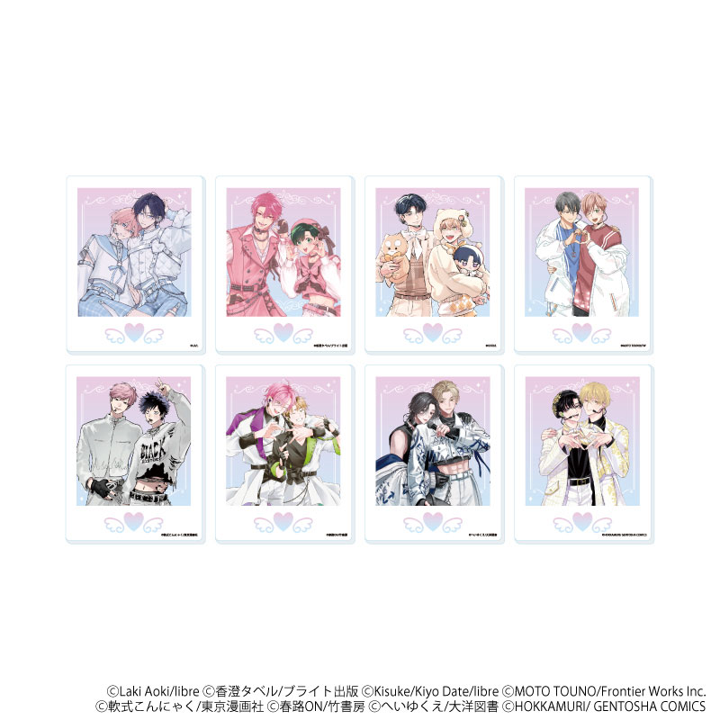 アクリルカード「箱推しBLフェア～アイドルたちとのカフェタイム～」02
