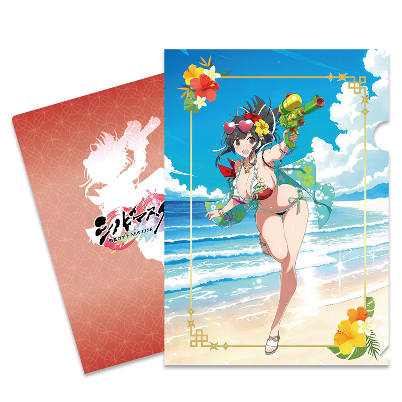 限定販売】シノビマスター 閃乱カグラ NEW LINK A4クリアファイル4枚