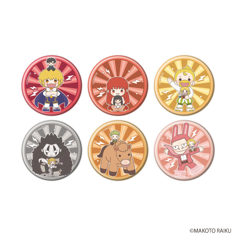 缶バッジ「金色のガッシュ！！」02/ぽてぬいアート 6個入りBOX[A3