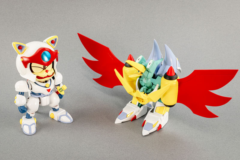 キャッ党忍伝てやんでえ ヤッ太郎＆トリツックン 1/12 プラモデル[ベル
