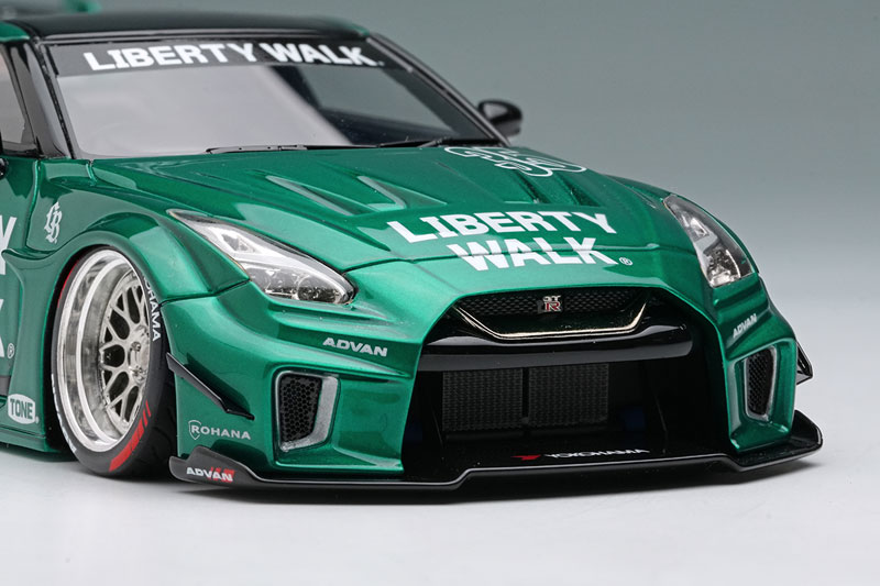 1/43 LBシルエットワークスGT 35GT-RR キャンディグリーン[メイク