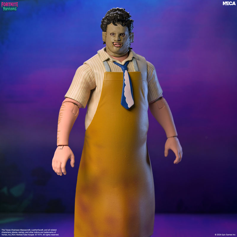 ア*カ様 Kenth toy works アナザー・ライノレクサー面取れインディ 悪魔のいけにえ × フォートナイト/ レザーフェイス 7インチ アクション