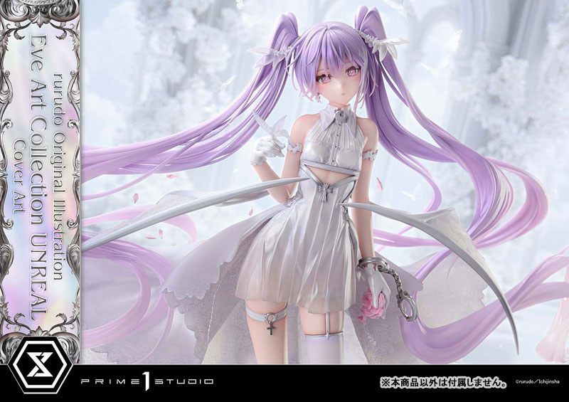 【前入金 銀行振込のみ】コンセプトマスターライン rurudo氏オリジナルイラスト イヴ 画集 UNREAL カバーアート