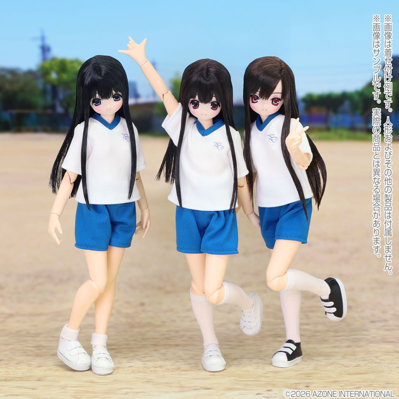 1/6 PNS 聖ポートルダム中等部 指定体操着 ブルー (ドール用)