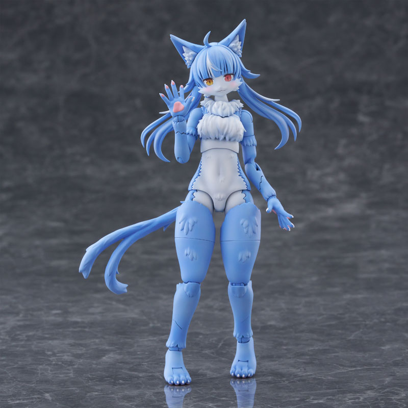 けもプラ No.KP-04R SP おまねこ with 抱き枕 プラモデル