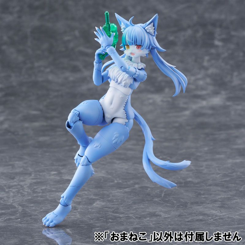けもプラ No.KP-04R SP おまねこ with 抱き枕 プラモデル