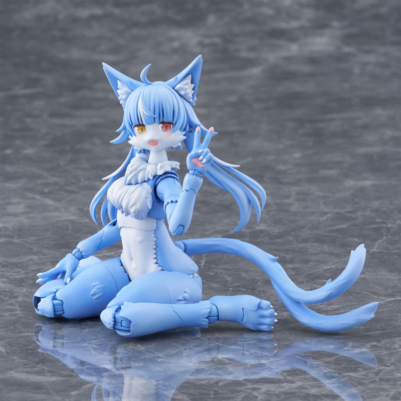 けもプラ No.KP-04R SP おまねこ with 抱き枕 プラモデル