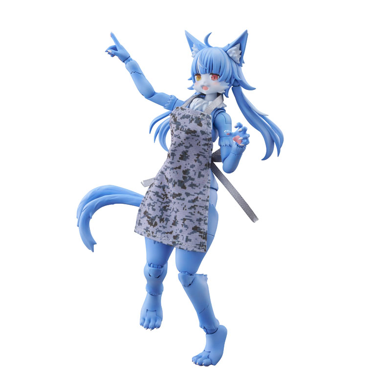 けもプラ No.KP-04R SP おまねこ with 抱き枕 プラモデル