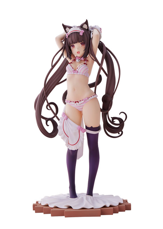 ネコぱら ショコラ～着替えのひと時～ 1/7 完成品フィギュア
