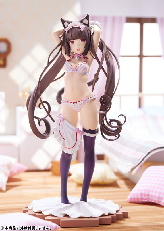 ネコぱら ショコラ ～着替えのひと時～ 1/7スケールフィギュア ネコぱら ショコラ～着替えのひと時～ 1/7 完成品フィギュア（再販