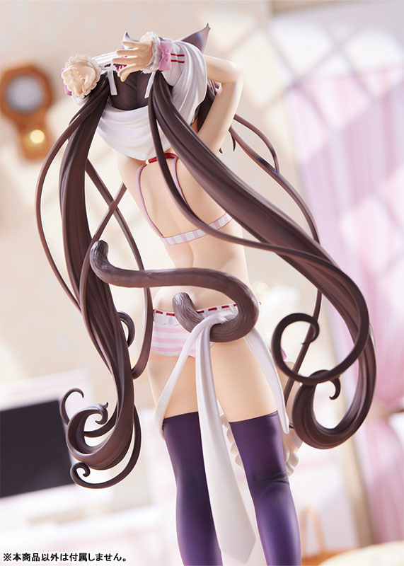 ネコぱら ショコラ～着替えのひと時～ 1/7 完成品フィギュア