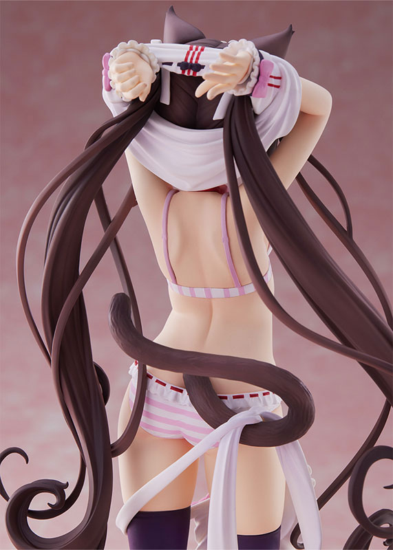 ネコぱら ショコラ～着替えのひと時～ 1/7 完成品フィギュア