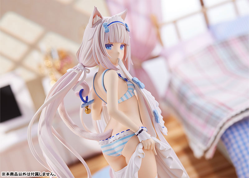 ネコぱら バニラ 着替えのひと時 1/7 スケールフィギュア ネコぱら バニラ～着替えのひと時～ 1/7 完成品フィギュア（再販