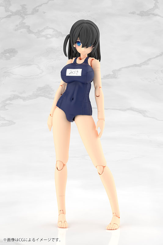 フレームアームズ・ガール ミヅキ School Swimsuits Ver. プラモデル
