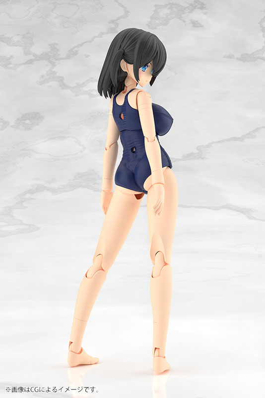 フレームアームズ・ガール ミヅキ School Swimsuits Ver. プラモデル