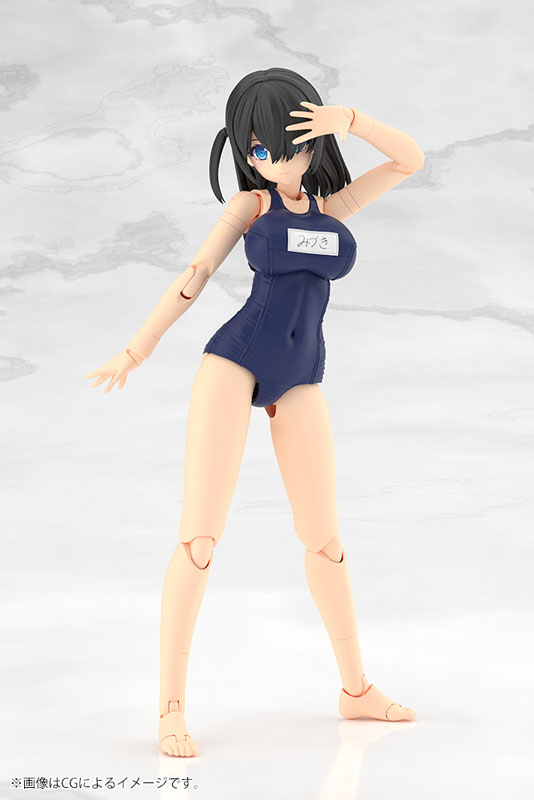 フレームアームズ・ガール ミヅキ School Swimsuits Ver. プラモデル