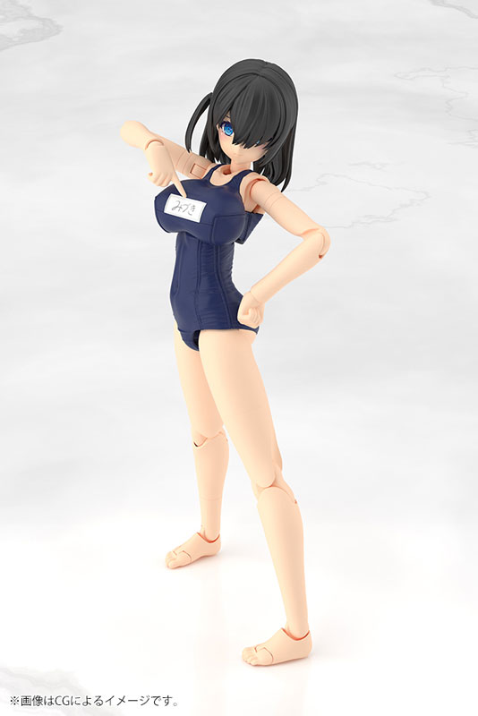 フレームアームズ・ガール ミヅキ School Swimsuits Ver. プラモデル