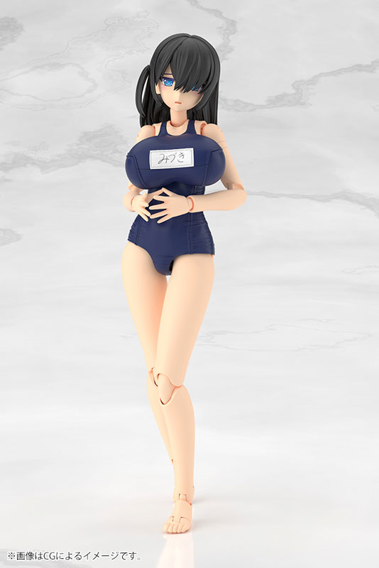 フレームアームズ・ガール ミヅキ School Swimsuits Ver. プラモデル