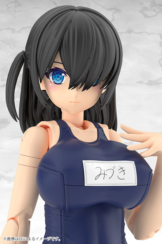 フレームアームズ・ガール ミヅキ School Swimsuits Ver. プラモデル