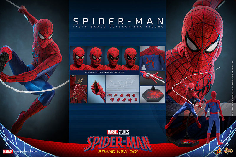 ムービー マスターピース スパイダーマン ブランド ニュー デイ 1/6 スパイダーマン 延期 前倒可能性大