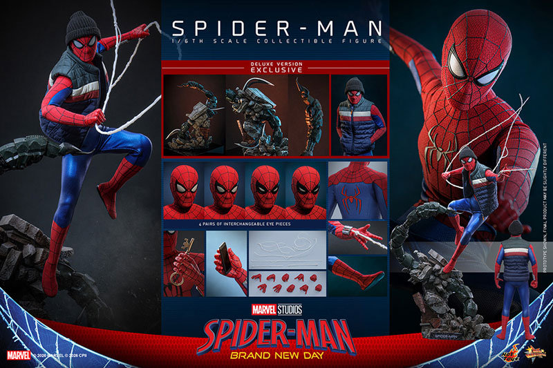 ムービー・マスターピース スパイダーマン 1/6 スパイダーマン デラックス版※延期・前倒し可能性大
