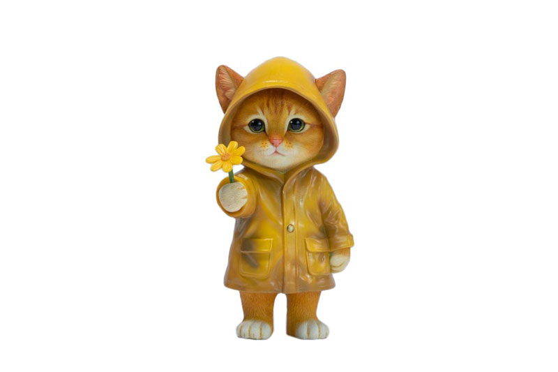 雨の中の子猫 A